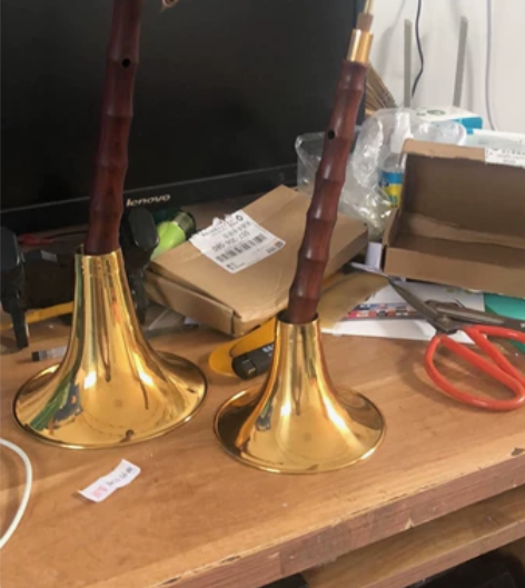 给钱就卖老红木D调唢呐，臻品收藏级唢呐，价...