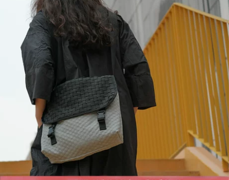 UPGRANULE原创手工文艺斜挎包小众复...