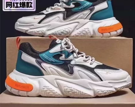 【颜值很高】斐乐同款老爹鞋秋季新款男士运动...