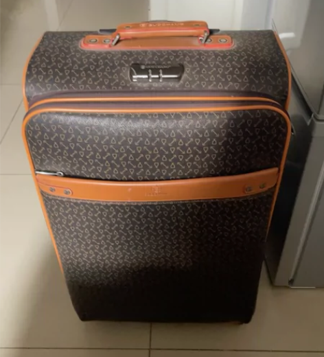 超大号旅行箱 自定义9成新 有使用痕迹 介...