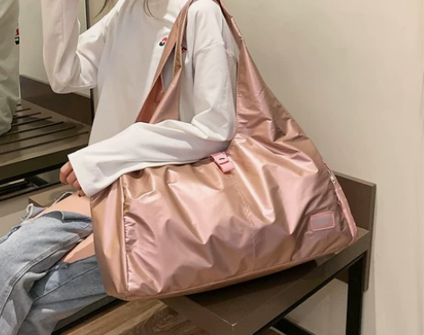 健身包女包潮瑜伽包男大容量手提运动包干湿分...