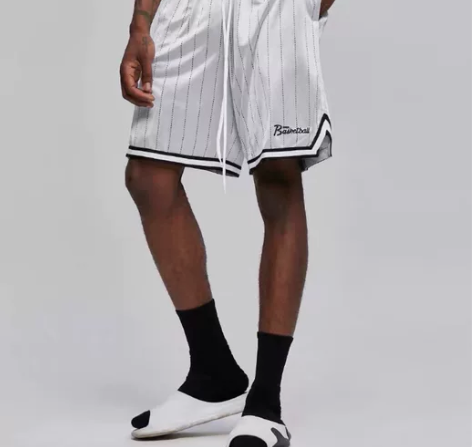 美式复古篮球短裤  夏季训练运动裤宽松球裤...