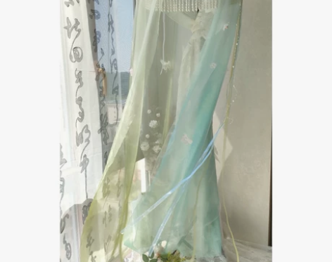 (怀兮谷)(一团定金)超仙古风帷帽幕篱斗笠...