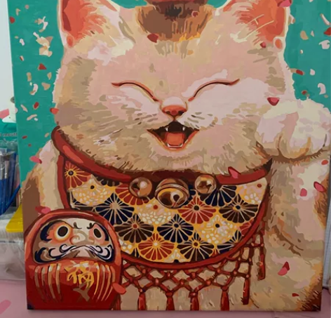 数字油画代画（价格绝对实惠） 懒得画，没时...