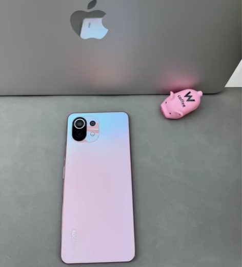 小米11青春版 8+256樱花蜜粉 外观成...