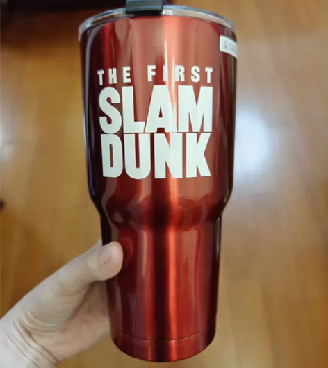 灌篮高手红色吸管杯 全新未使用江浙沪包邮
