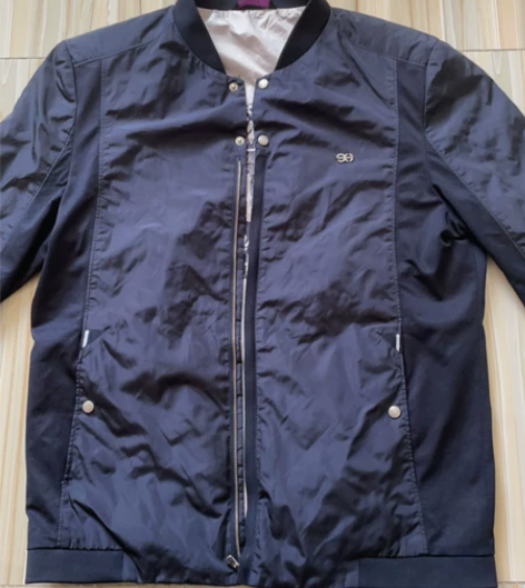 啄木鸟Plover墨蓝色男士风衣夹克 尺码...