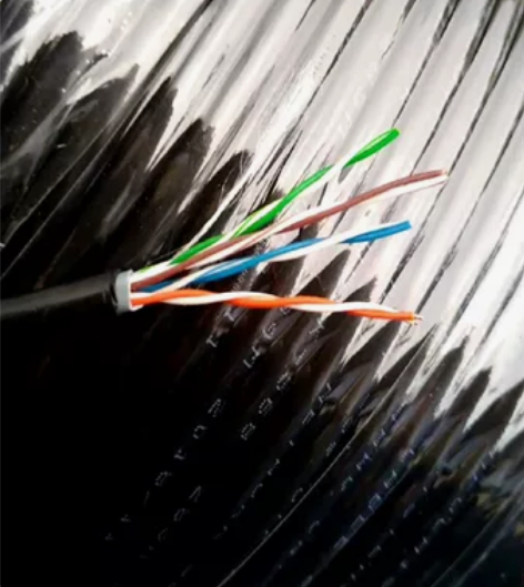 超五类网线 8芯足0.5铜包铝 CAT5E...