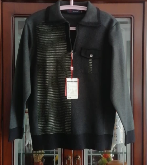 全新红蜻蜓品牌 男士羊毛羊绒衫 110码 ...