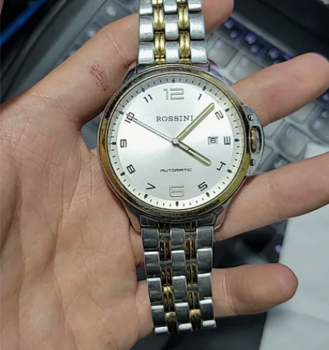 罗西尼6741手表日本机芯走时正常 感兴趣...