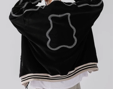 夹克外套男潮春季百搭刺绣棒球服男潮牌202...