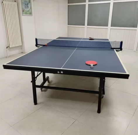 乒兵球台一个新的没有几次，网架其全。 感兴...