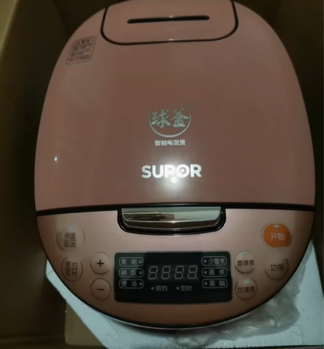 苏泊尔4升球釜电饭锅,陶晶球釜内胆,全新未...