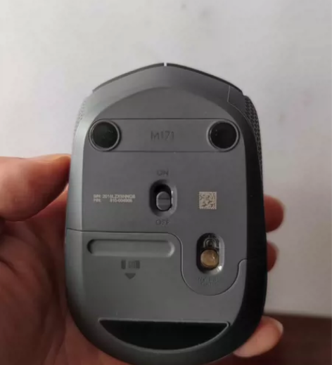 罗技m171蓝牙无线鼠标无接收器功能完好低...