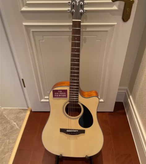 卡马edc/eac原木色正品全新民谣吉他a...