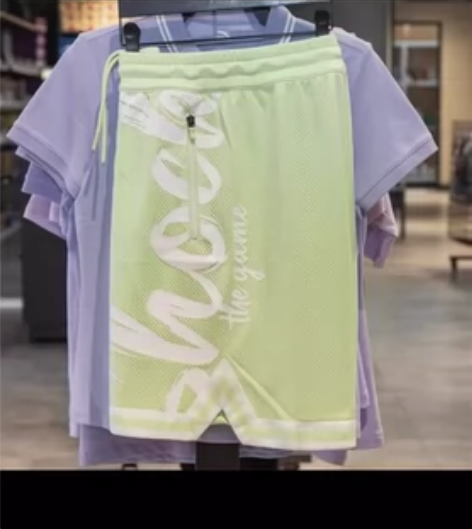 安踏篮球裤男2022夏季运动裤比赛短裤KT...