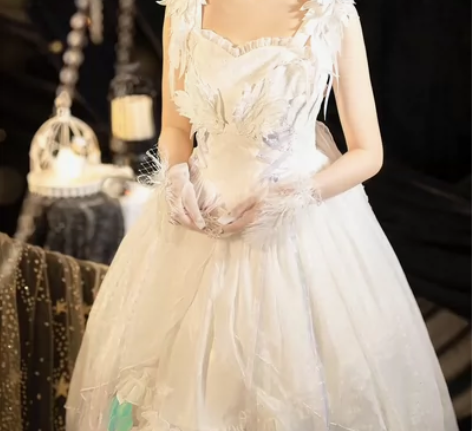 双生之梦天鹅芭蕾风华丽lolita镭射亮片...