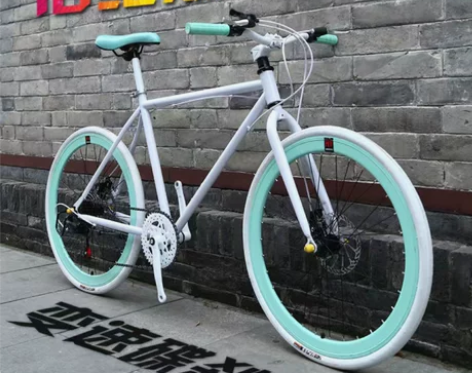 自行车女式公路车变速死飞自行车男女学生山地...