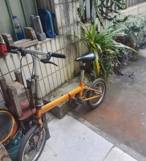 单车闲置 8层新 12，送密码锁及雨衣全新...