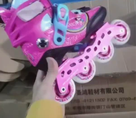 火星F20碳纤儿童轮滑鞋 非迈速轮滑鞋 旋...