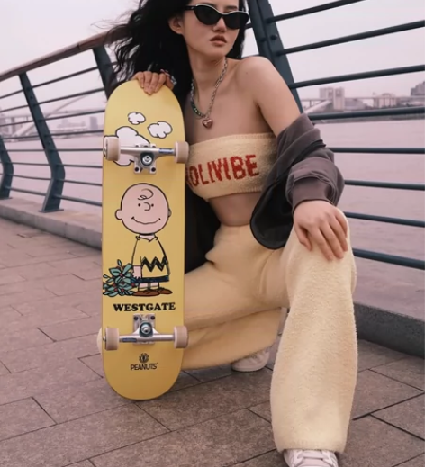 Element滑板美国专业双翘板初学者美国...