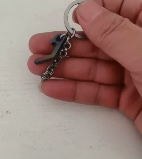 炫彩钛合金 开瓶器创意TC4 彩色钛合金迷...