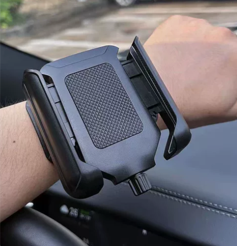 可旋转手腕手机支架滴滴代驾手臂运动跑步手机...