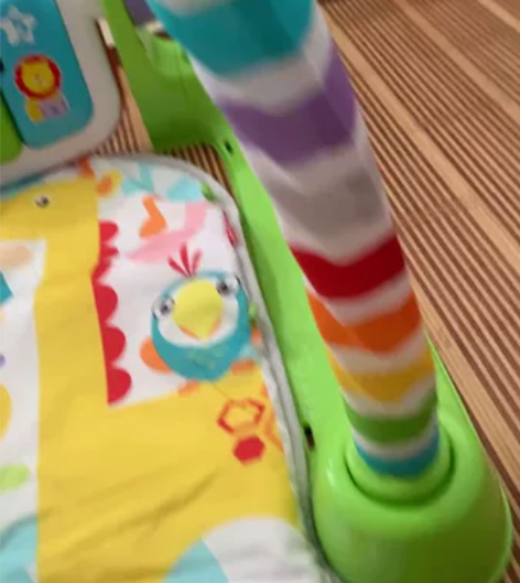 儿童玩具费雪健身架+毛毛虫+积木 宁波庄市...