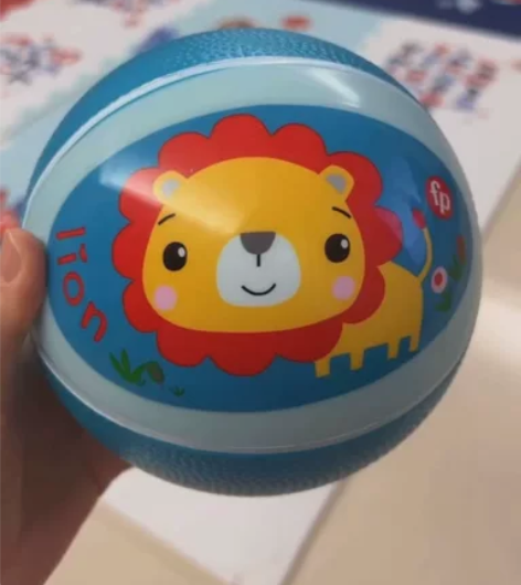 【全新包邮】费雪小皮球静音篮球儿童幼儿弹力...