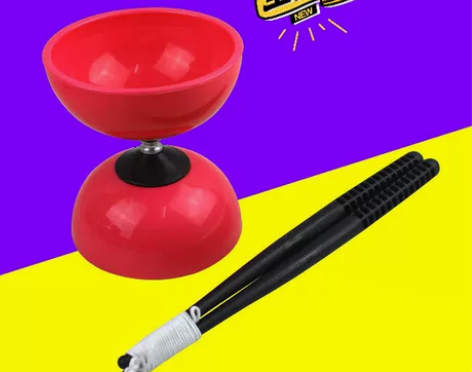 扯铃空竹双头空竹 塑料软空竹 耐摔耐用民间...