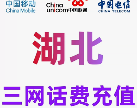 湖北移动联通电信话费充值手机缴费话费代充可...