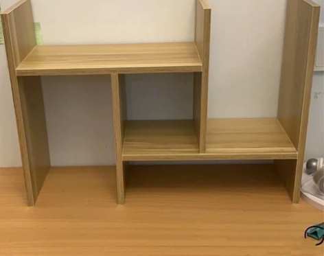 【亏本出】桌面书架桌上伸缩简约ins置物整...