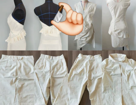 礼裙和裤子打包一百都带走 白坯布基础款设计...