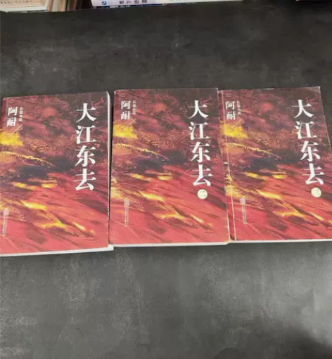 清仓处理二手书籍 大江东去：全3册 阿耐 ...