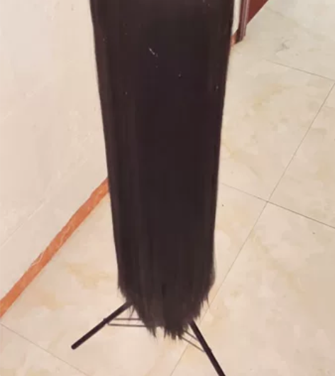 秀琴家晓美焰假发 带过一次，已经顺好几乎全...