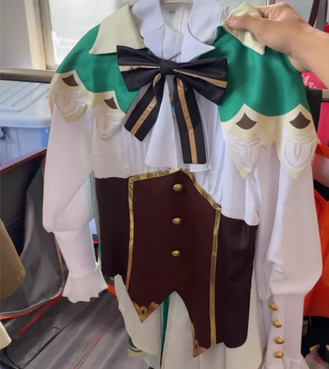 三町目家温迪cos服 xl码 仅c服无鞋无...