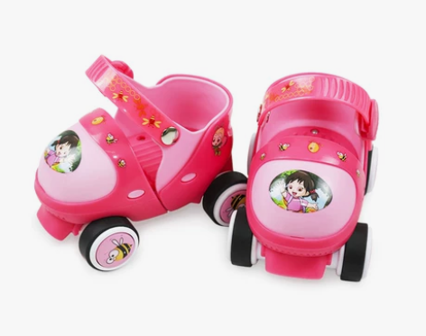 玄凌溜冰鞋儿童双排轮四轮鞋4轮旱冰鞋小孩3...