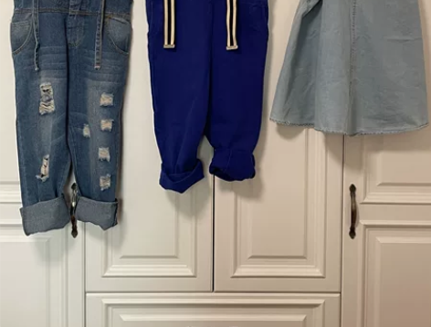 牛仔背带系列，160-170/体重100斤...