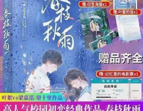 春枝秋雨 帘十里著 青春校园初恋文学意难平...