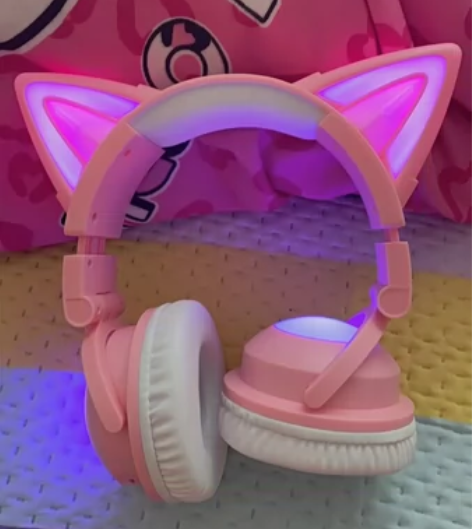 【清仓特惠】全新未拆封蓝牙有麦紫色高配版猫...