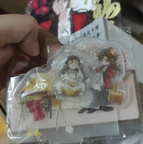 出天官赐福2漫画 送天官3的闪卡8张 全新...