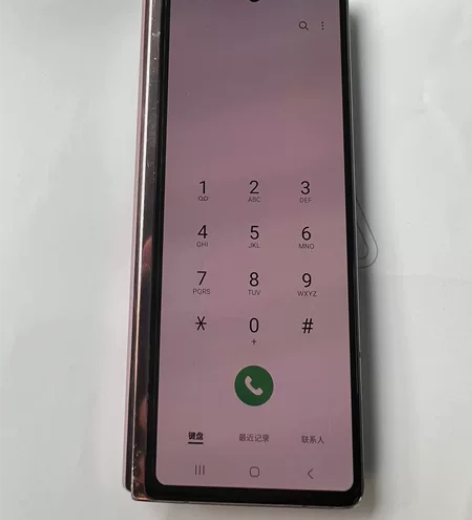 三星Fold2二手机外屏完好 外观8成 美...