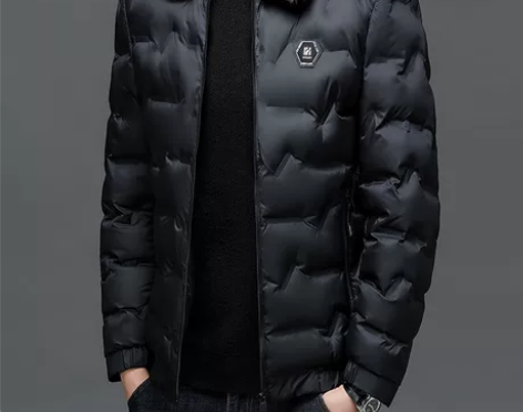 恒源祥男羽绒 白鸭绒男女毛领服男加厚上衣2...