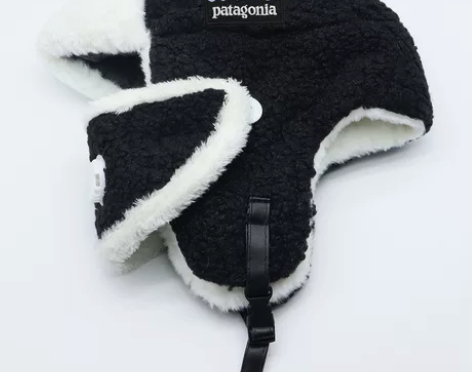 patagonia巴塔秋冬羊羔毛绒雷锋帽子...