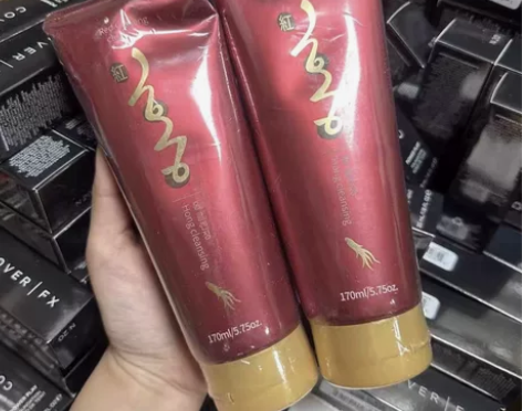 洗面奶23年2月到期、拍下发2支)韩国红参...