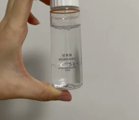 珀莱雅 双抗焕亮清透水40ml 用了如图所...