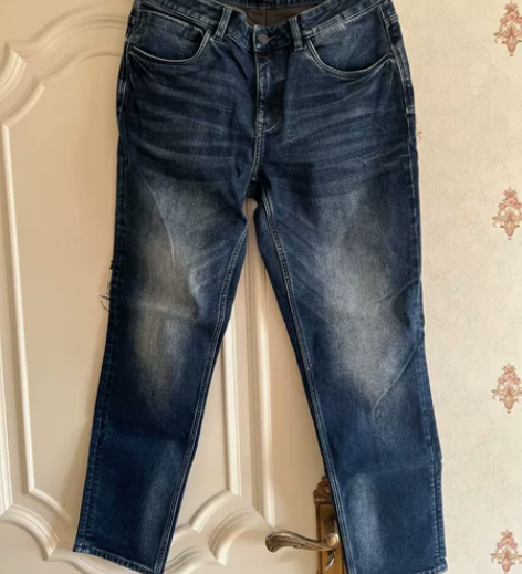 思莱德男士牛仔裤，九五新，120包邮出17...