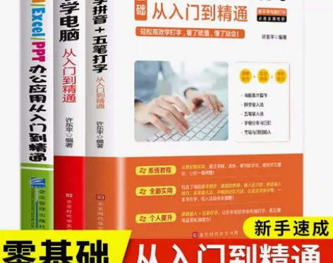 新手学电脑从入门到精通零基础速成学拼音+加...