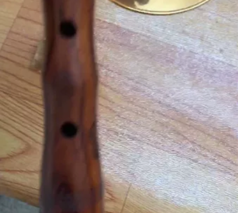#唢呐百年老红木大G调唢呐，高油高密，三金...
