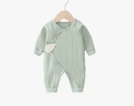 新生的儿连体衣婴儿衣服春秋和尚服初生1宝宝...